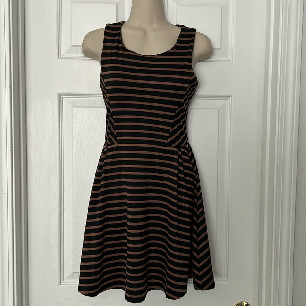 Bar III Striped Dress